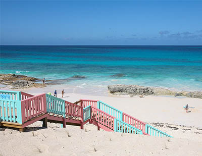 Grabbers at Sunset on Guana Cay